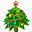 New Year Tree Icon 32x32 png